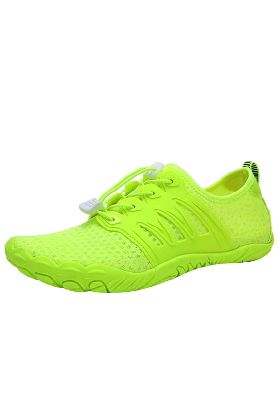 Women Running Shoes Arch Support Non Slip Work Shoes Breathable Knit Upper Lightweight Shoes