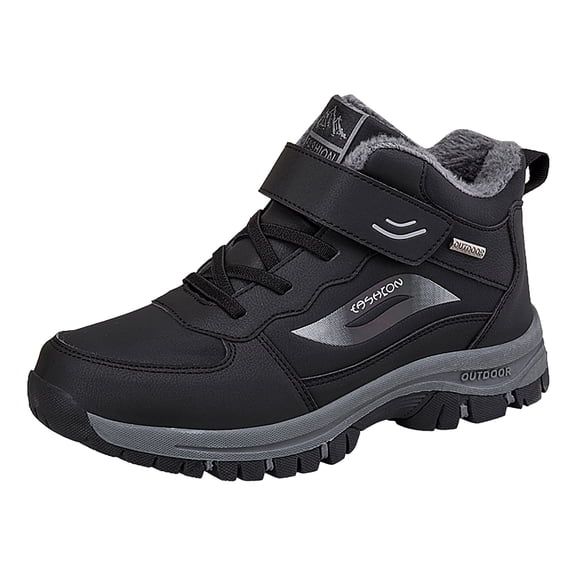 YLYL Women Snow Boots Warm Fur Lined Arch Support Waterproof Anti-Slip Winter Outdoor Trekking Walking Shoes