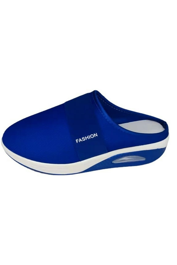 Women Orthopedic Mules with Arch Support Open Back Air Cushion Slip on Diabetic Walking Shoes