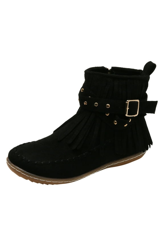 Women's Ankle Boots & Booties Autumn Winter Side Zip Dress Fall Slouchy Boots