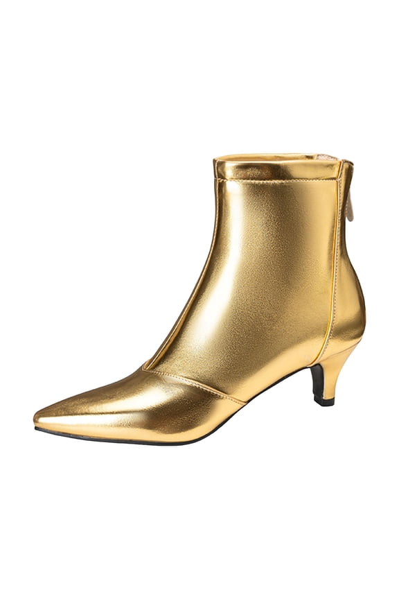 Women's Ankle Boots Pointed Toe Stiletto Heel Back Zipper Fashion Dressy Fall Winter Booties