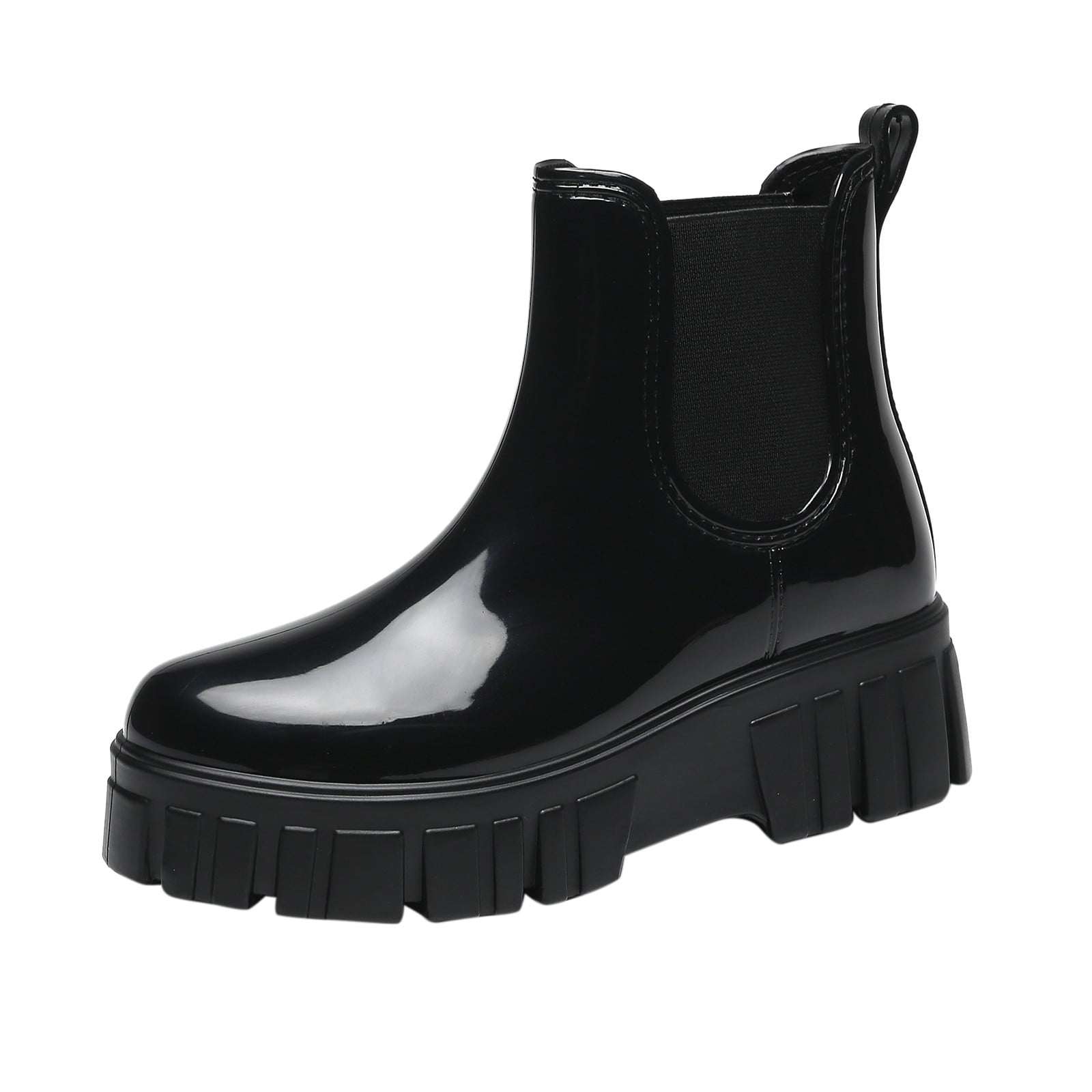 YLYL Women's Ankle Rain Boots Waterproof Lightweight Slip Resistant Fashion Garden Booties