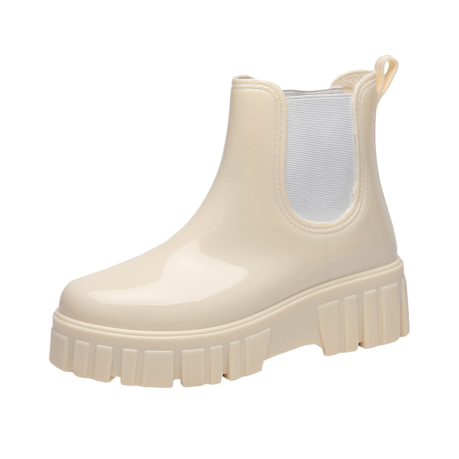 YLYL Women's Ankle Rain Boots Waterproof Lightweight Slip Resistant Fashion Garden Booties