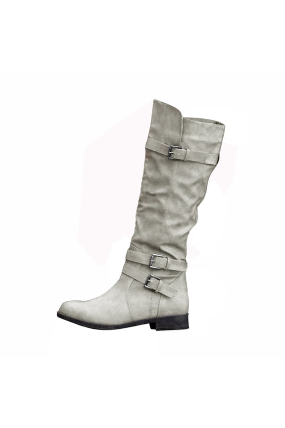 Mid Calf Boots for Women Classic Traditional Style Elegant Minimalist Style for Fall & Winter