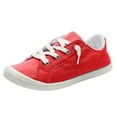 thumbnail image 1 of YLYL Women's Canvas Sneaker Round Toe Slip on Low Top Fashion Casual Comfort Walking Shoes, 1 of 6
