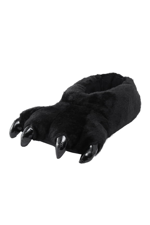 Women's Cute Animal Paw Slippers Cozy Plush Monster Claw Party Funny Shoes