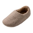 thumbnail image 1 of YLYL Women's House Slippers Soft Fuzzy Cozy Warm Fur Lined Lightweight Non-Slip Indoor Bedroom Shoes, 1 of 4