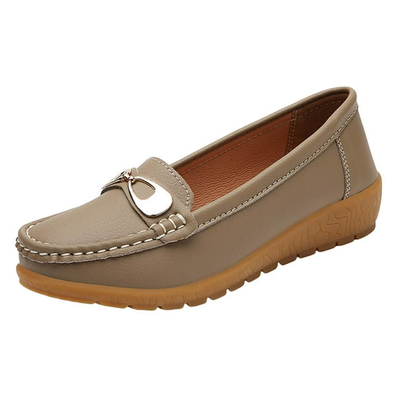 YLYL Women's Loafer Shoes Leisure Slip on Work Shoes Comfort Walking Flats