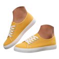 thumbnail image 1 of YLYL Women's Men's Canvas Sneakers Low Top Lace up Rubber Sole Lightweight Fashion Casual Walking Shoes, 1 of 8