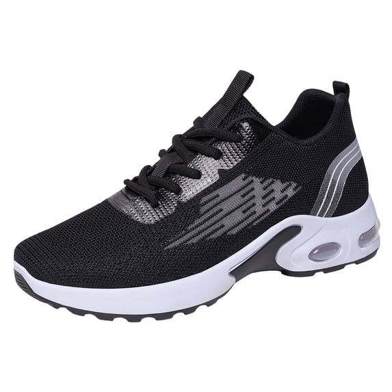 YLYL Women's Orthopedic Sneakers Air Cushion Non Slip Breathable Mesh Lightweight Casual Walking Shoes