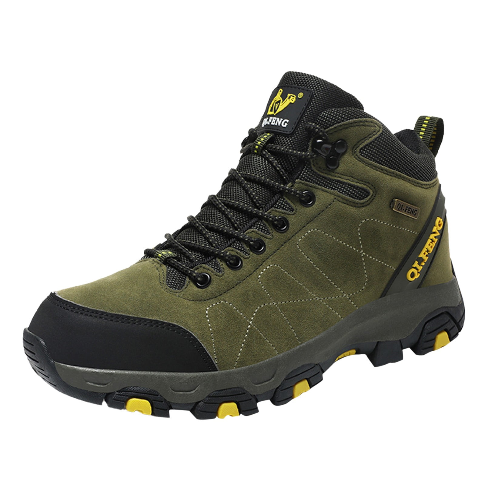 YLYL Women's Outdoor Waterproof Hiking Shoes Lightweight Non-Slip Trailing Trekking Sneakers Camping Walking Work Climbing Shoe