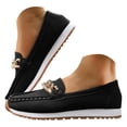 thumbnail image 1 of YLYL Women's Penny Loafers Non Slip Comfortable Fashion Casual Slip on Business Work Moccasin Shoes, 1 of 7