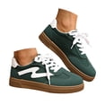 thumbnail image 1 of YLYL Women's Sneakers Lace up Non Slip Retro Classic Fashion Casual Comfort Walking Shoes, 1 of 9