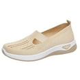 thumbnail image 1 of YLYL Women's Sneakers Woven Orthopedic Breathable Soft Shoes Casual Slip on Shoes, 1 of 4
