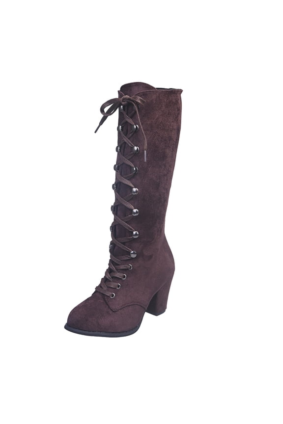 Womens Boots Mid Calf Ultra Lightweight Portable Elegant Minimalist Style for Fall & Winter