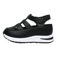 thumbnail image 1 of YLYL Women's Wedges Sandals Breathable Comfortable Platform Closed Toe Non Slip Sneakers Casual Hollow Out Sandals, 1 of 9