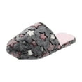 thumbnail image 1 of YLYL Womens Mens House Slippers Slip-On Rubber Sole Lightweight Lined House Bedroom Slide Slipper Shoes, 1 of 9