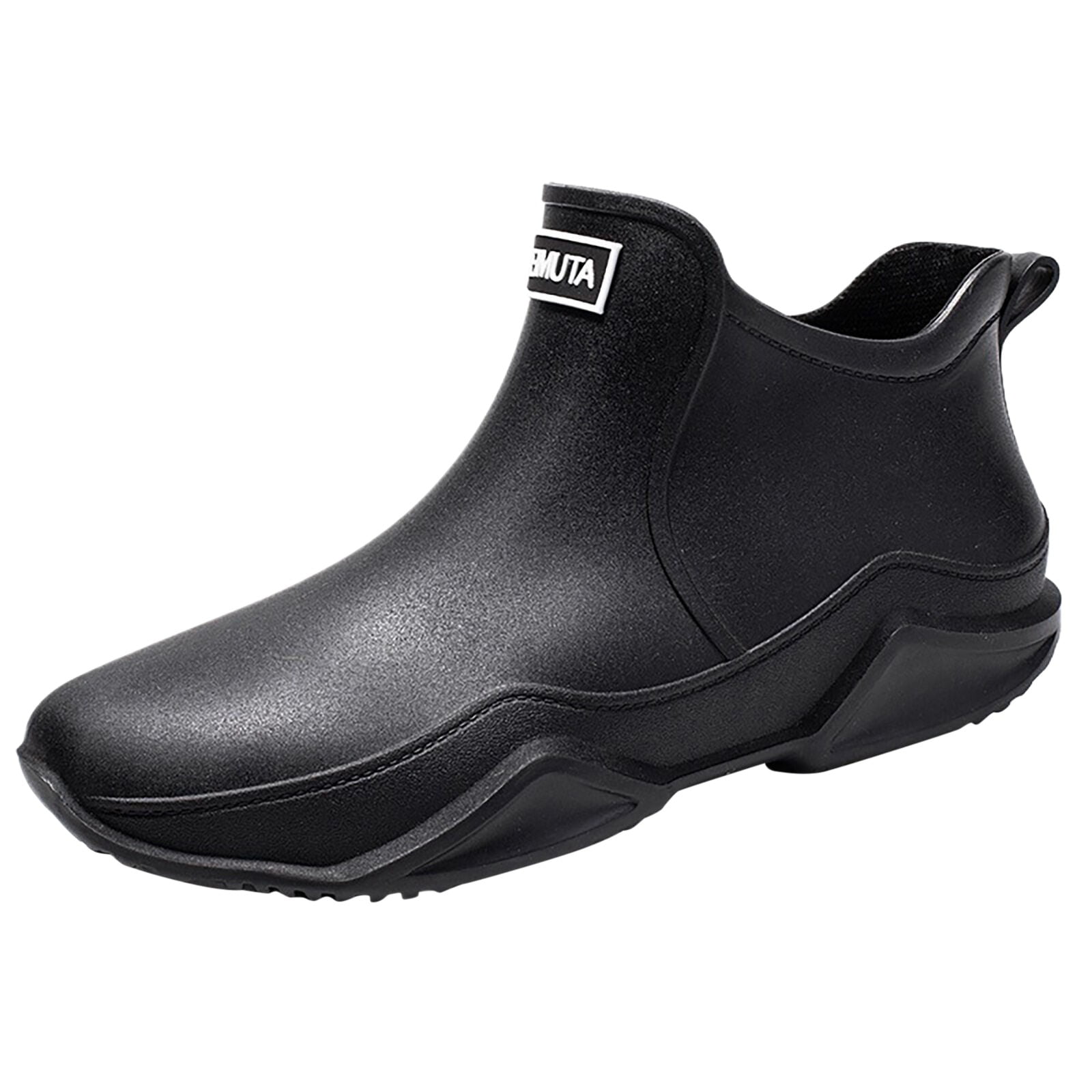YLYL Womens Mens Rain Boots Waterproof Rubber Chelsea Shoes Outdoor Walking Water Shoes Ankle Boots
