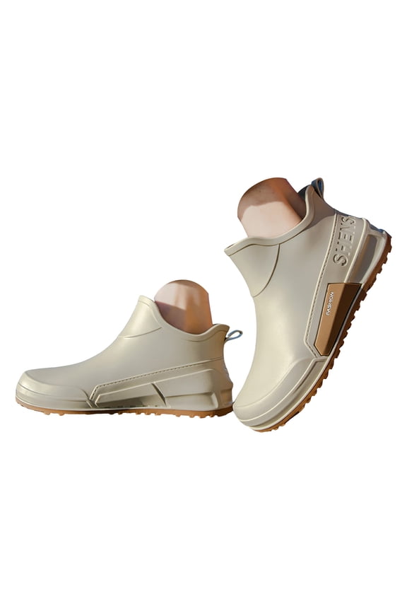 Womens Mens Rain Boots Wide Width Waterproof Non Slip Outdoor Fishing Garden Mud Rubber Ankle Boots