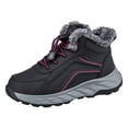 thumbnail image 1 of YLYL Womens Mens Winter Snow Boots Warm Fur Lined Waterproof Anti Slip Trekking Backpacking Hiking Boots, 1 of 7
