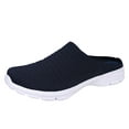 thumbnail image 1 of YLYL Womens Mesh Walking Mules Sneakers Breathable Casual Open Back Slip on Shoes, 1 of 1