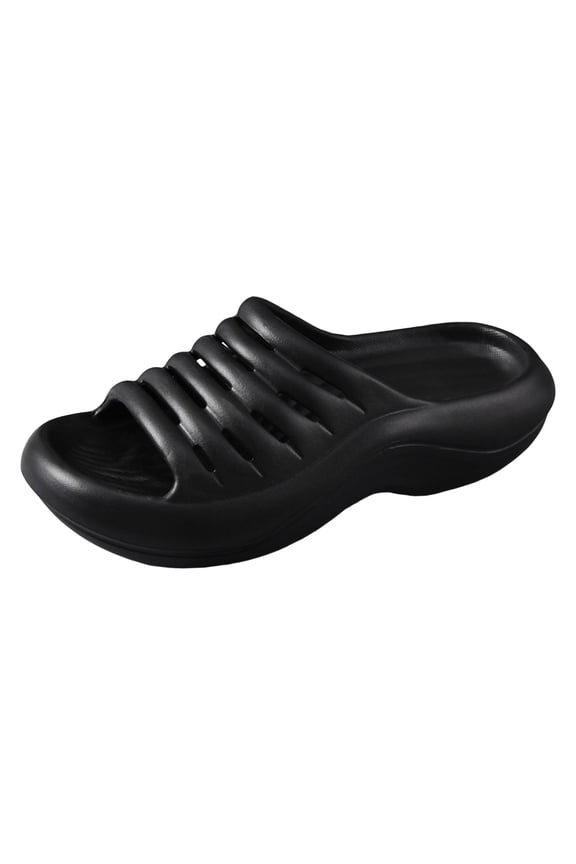 Womens Orthopedic Slippers Open Toe Arch Support Comfortable Lightweight Slip on Summer Pool Beach Shoes
