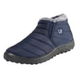 thumbnail image 1 of YLYL Womens Snow Boots Winter Warm Booties Fur Lined Anti-Slip Ankle Outdoor Slip on Waterproof Comfortable Shoes, 1 of 6