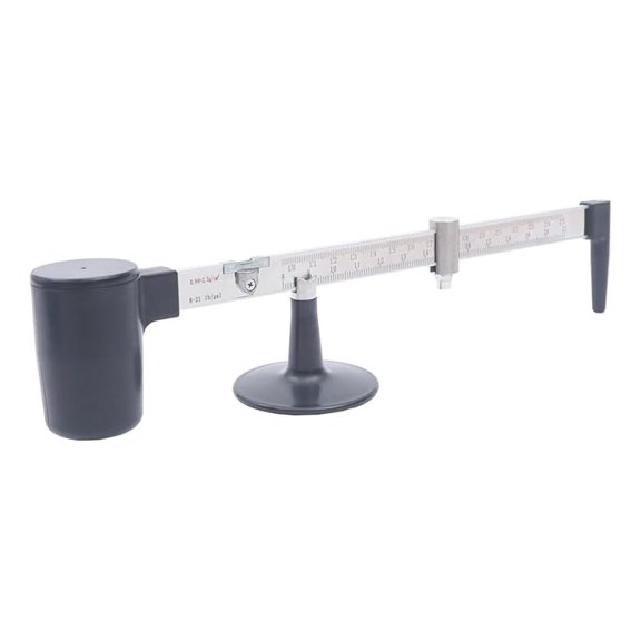 YM-2 Mud Hydrometer Mud Scale Liquid Densimeter Hydrometer Laboratory Density Meter Mud Gravity Balance Hydrometer Smallest Measuring Range 0.01 g/cm3 and 0.1 lb/gal