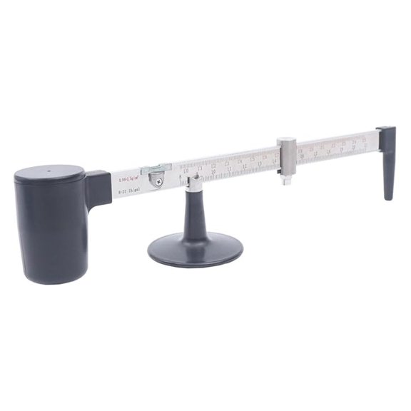 YM-2 Mud Hydrometer Mud Scale Liquid Densimeter Hydrometer Laboratory Density Meter Mud Gravity Balance Hydrometer Smallest Measuring Range 0.01 g/cm3 and 0.1 lb/gal