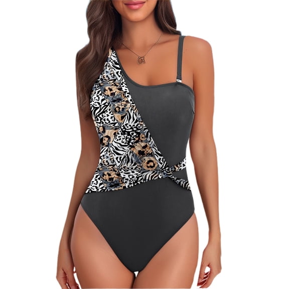 YM Tummy Control Swimsuits for Women High Waisted Bathing Suit Adjustable Straps Bathing Suit Women's Swimwear Summer Vacation Outfits for Women