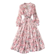 sachin and babi light blue dress Women's Chiffon Midi Dresses main image 1