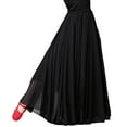 thumbnail image 1 of YM YOUMU Women Chiffon Dance Swing Skirt Elastic Waist Ballroom Dancewear, 1 of 5