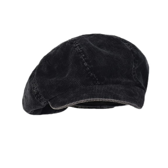 YM YOUMU Women Corduroy Hats Vintage Unisex Newsboy Cap