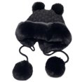 thumbnail image 1 of YM YOUMU Women Faux Fur Knitted Beanie Hat Warm Winter Cap, 1 of 3