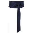 thumbnail image 1 of YM YOUMU Women Wide Obi Belt Bowknot Waist Wrap Strap for Dress Casual, 1 of 2