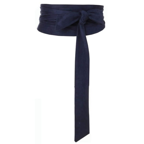 YM YOUMU Women Wide Obi Belt Bowknot Waist Wrap Strap for Dress Casual