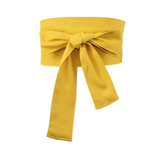 YM YOUMU Women Wide Waist Belt Corset Band for Shirt Dress Retro Style