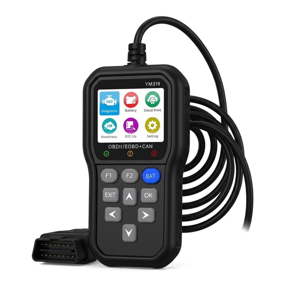 OBD2 - Scanner Diagnostic Tool with Battery Tester, Scan Tool