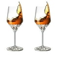 thumbnail image 1 of YMAM.LIGHT 11oz. Handmade Diamond-Encrusted Crystal Wine Glass, Lead Free Crystal Red Wine Glass Set, Silver Base, 2 Pack, 1 of 10