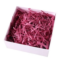 YMARPT 100g/Bag Crinkle Cut Paper Shred, Crinkle Paper Shredded Tissue Paper, Raffia Paper Confetti, Confetti Crinkle Paper Shredded Supplies, Gift Box Wrapping Packing Filling Supplies