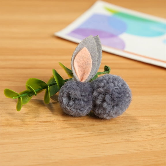 YMARPT 10PCS Mini Rabbit Miniauter Figures, Mini Plush Easter Bunny Animals, Mini Stuffed Rabbit Ornament, Soft Tiny Stuffed Easter Bunnies Plush Rabbit for Easter Decorations