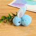 thumbnail image 1 of YMARPT 10PCS Mini Rabbit Miniauter Figures, Mini Plush Easter Bunny Animals, Mini Stuffed Rabbit Ornament, Soft Tiny Stuffed Easter Bunnies Plush Rabbit for Easter Decorations, 1 of 5