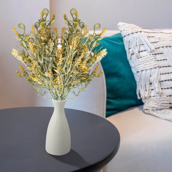 YMARPT Artificial Flowers, 1 Pack Silk Realistic Flowers, Handheld Artificial Flower, Fake Silk Flower, Artificial Flowers Bouquets for Home Party Wedding Decoration