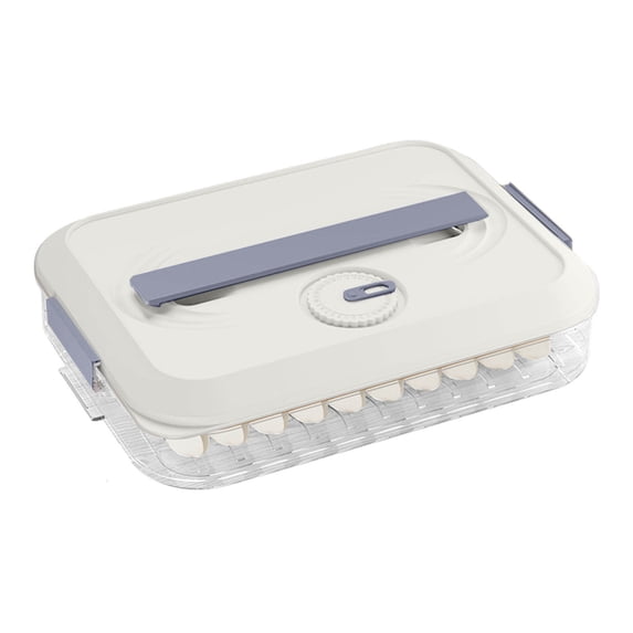 YMARPT Dumpling Sealed Storage Box, Dumpling Storage Container, Dumpling Refrigerator Container for Kitchen and Refrigerator