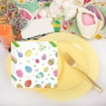 thumbnail image 1 of YMARPT Easter Eggs Printed Tableware Set, 10PCS Easter Eggs Party Plates Supplies, Easter Party Supplies Colorful Eggs Paper Plates Napkins, Disposable Paper Tableware for Easter Party Decoration, 1 of 5