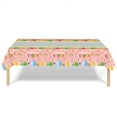 thumbnail image 1 of YMARPT Easter Tablecloth, 53.9x107.8inch Easter Table Cover, Disposable Easter Egg Plastic Tablecloth, Colorful Rectangle Easter Table Cover for Easter Spring Holiday Party Supplies, 1 of 6
