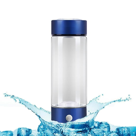 YMARPT Hydrogen Water Bottle, 2024 New Hydrogen Water Generator, Portable Hydrogen Water Ionizer Machine, Hydrogen Rich Water Glass Health Cup for Home Travel Daily