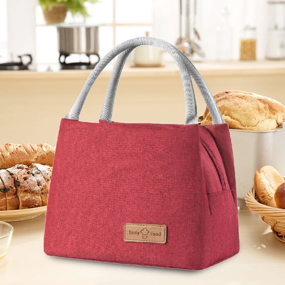 YMARPT Insulated Lunch Bag, Adult Lunch Tote Cooler Bag, Waterproof Insulated Box Tote, Lunch Bag for Work Picnic Camping