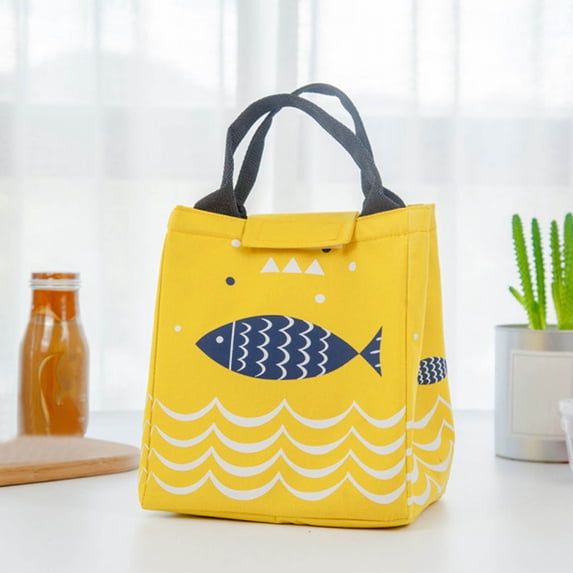 YMARPT Insulated Thermal Lunch Tote Bag, Leakproof Cooler Tote Bag, Zipper Lunch Bag for Work Picnic Camping