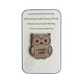 thumbnail image 1 of YMARPT Mini Wooden Hugging Sign, Little Hug Wooden Heart Pocket Hug Token Gift, Wooden Card Wooden Bag Hugging Gift, for Father Party Crafts Ornaments, 1 of 4